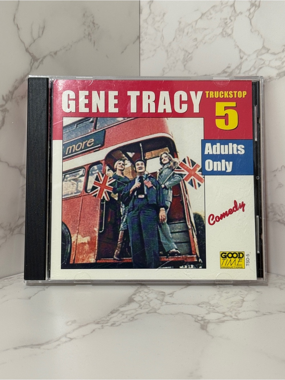 Gene Tracy Truckstop 5 CD - Red, White, Blue Cover